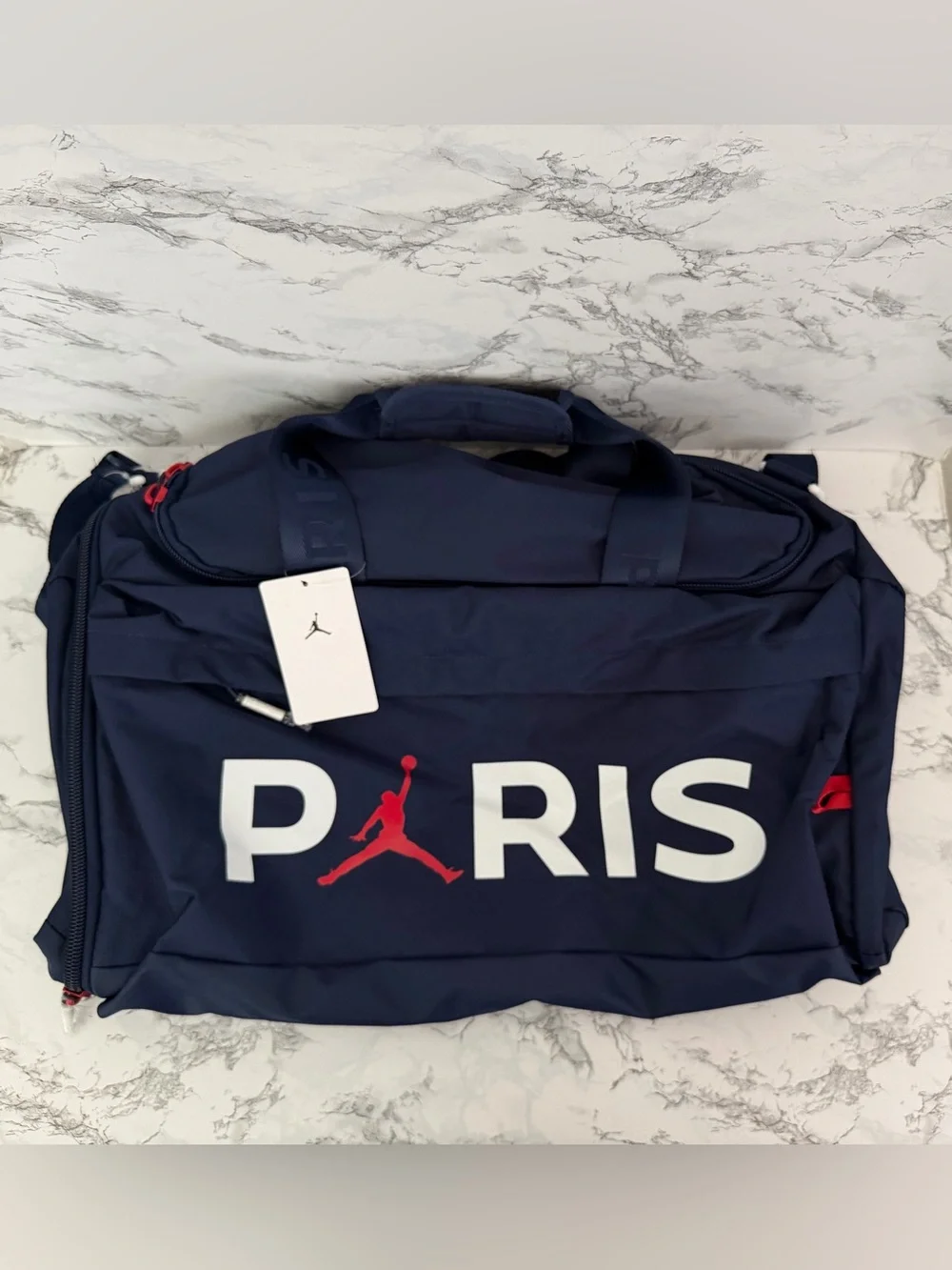 Air Jordan PSG Paris Saint-Germain Duffle Bag Luggage Carry On World Cup 62.5L